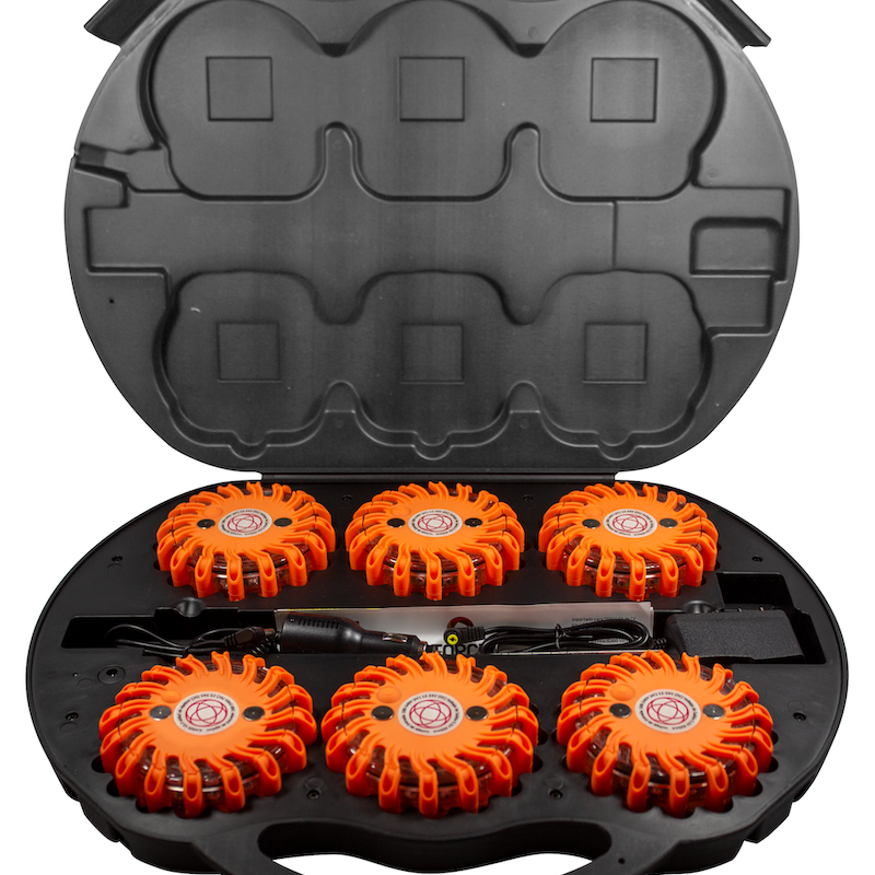 MALETÍN DE BENGALAS LED TORCH TBM6