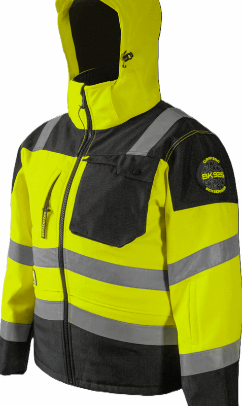 CHAMARRA ALTA VISIBILIDAD TRICAPA CON GRAFENO BERSERKER BK925