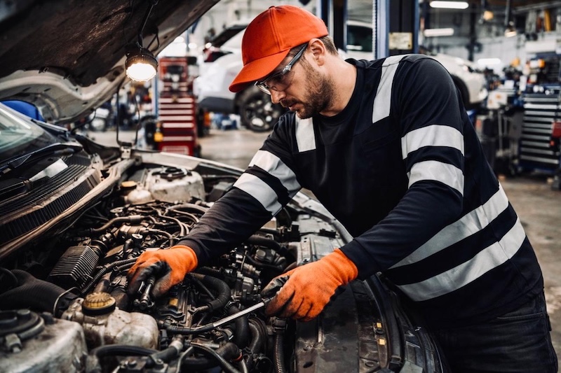 PLAYERA DE TRABAJO NEGRA UPF 50+/45+ Høyland H1.3