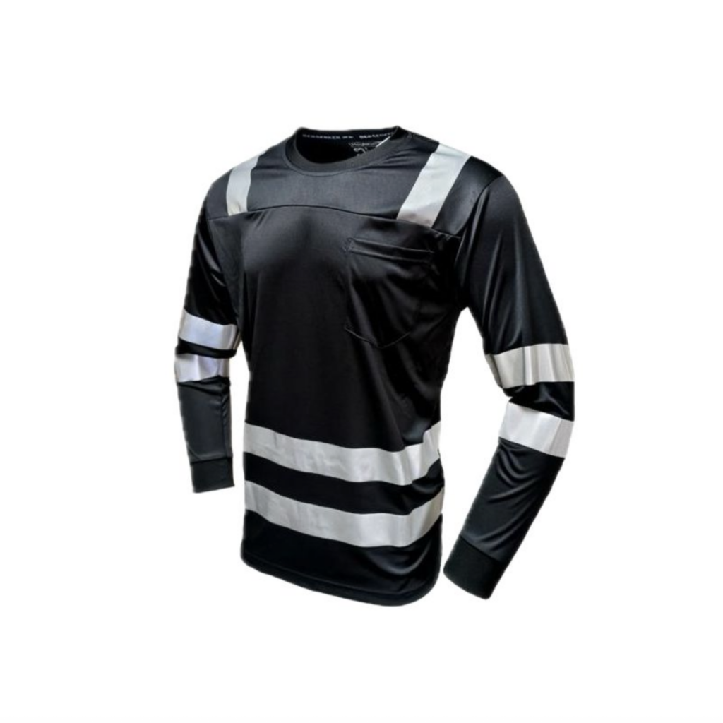 PLAYERA DE TRABAJO NEGRA UPF 50+/45+ Høyland H1.3