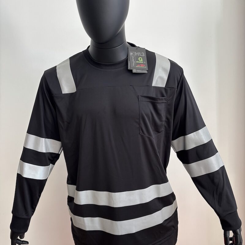 PLAYERA DE TRABAJO NEGRA UPF 50+/45+ Høyland H1.3