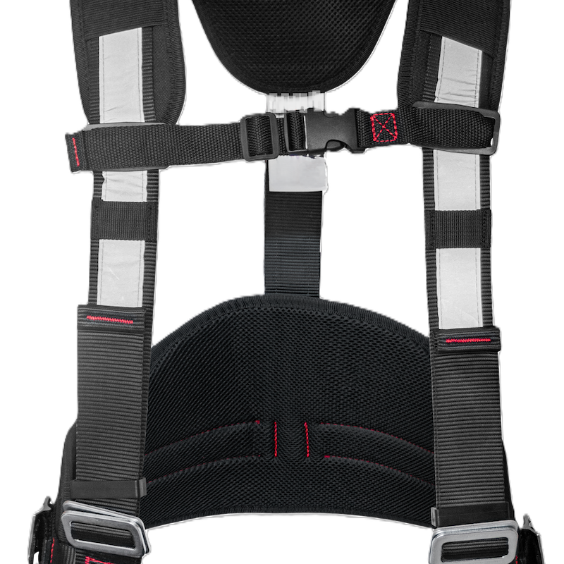 CINTURON MINERO CON CINTAS REFLEJANTES EN TIRANTES BERSERKER BK055